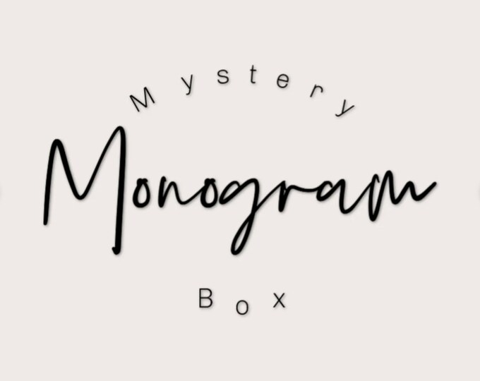 Surprise Monogram Box