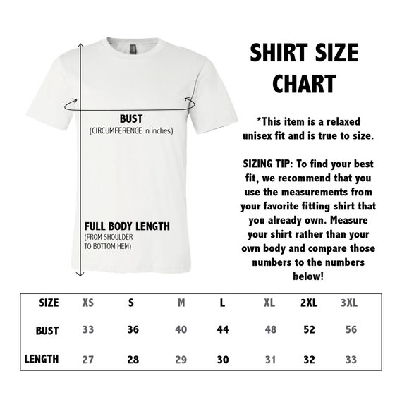 Guess T Shirt Size Chart