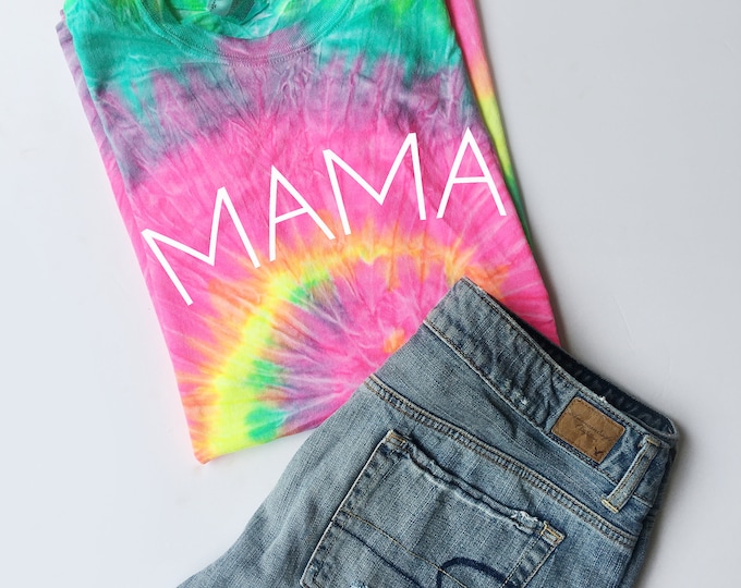 Tie Dye Mama TShirt