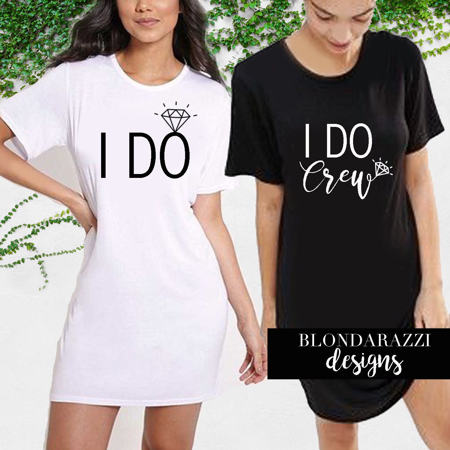 bridesmaid long shirts