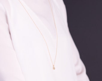 Necklace Necklace Goutte d'Or, fine chain gold balls, high quality veneer, fine and delicate jewel