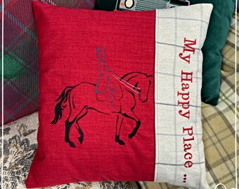 Horse and Rider Cushion