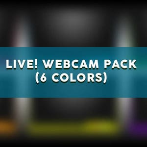 LIVE! Webcam Overlay Pack