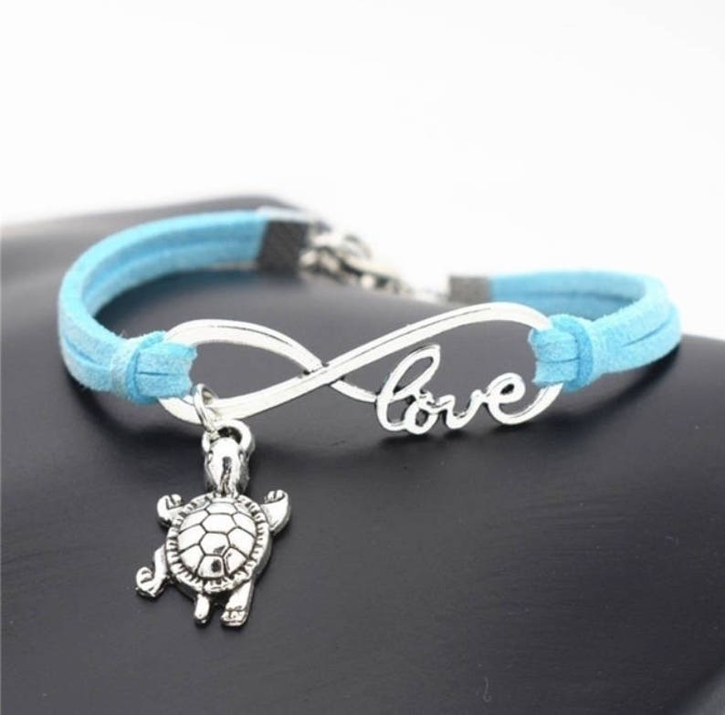 3 Connector Charms, love or hope image 8