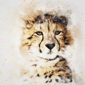 Iron-on Cheetah