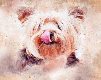 Iron-on Yorkshire Terriers 2