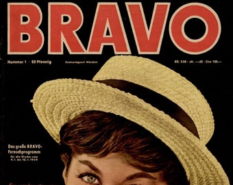 BRAVO 1959 Nr. 1 (ebook) PDF Magazine, digital download