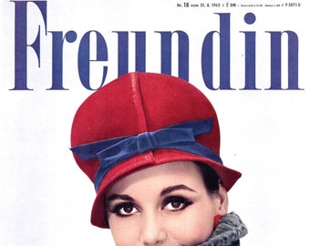 Revista Freundin 1962 Nr. 18 Descarga Digital PDF