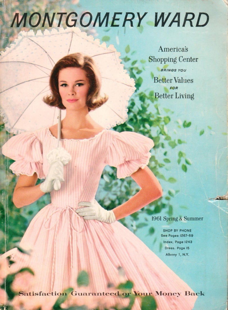 Montgomery Ward 1961 Spring Summer Catalog High Quality Scan PDF Ebook