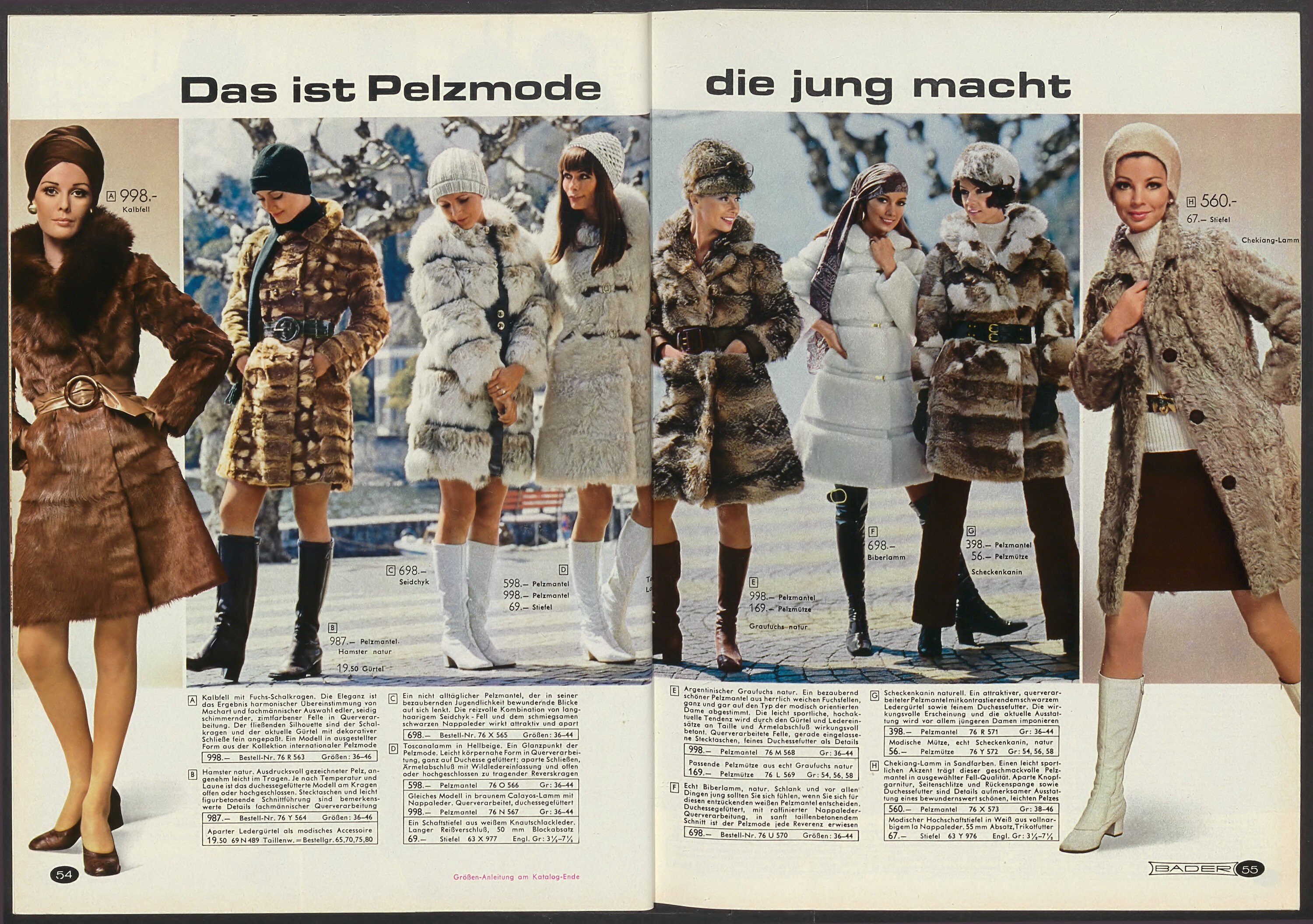 BADER Catalog Autumn / Winter 1970 High Quality Scan PDF Ebook Etsy