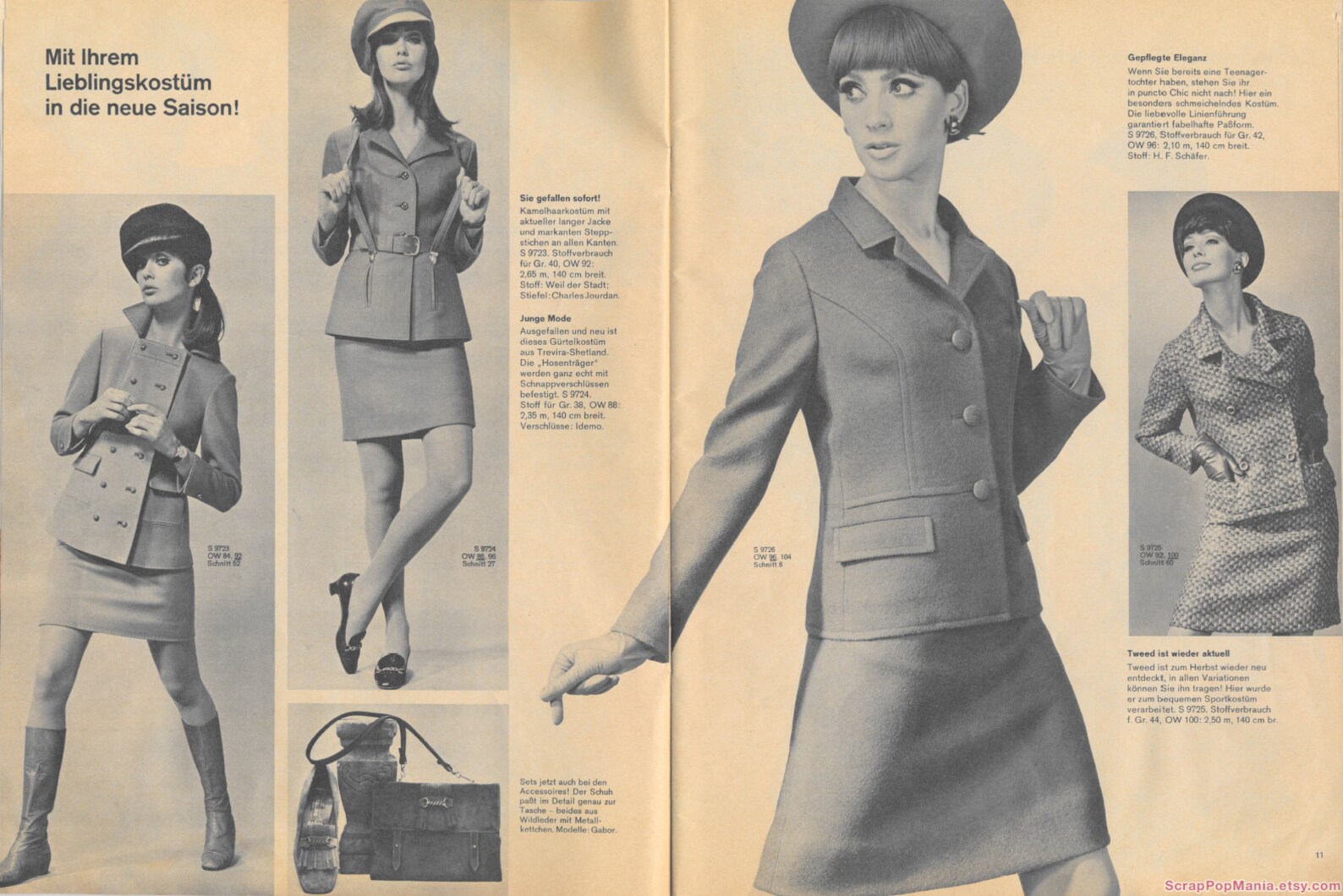 Neue Mode 1967 Nr. 9 High Quality Scan PDF E-book - Etsy