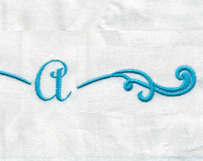 Classic Calligraphy Monogram Border curl font frame wedding machine embroidery designs signature INSTANT DOWNLOAD multiple sizes 4 up to 7in