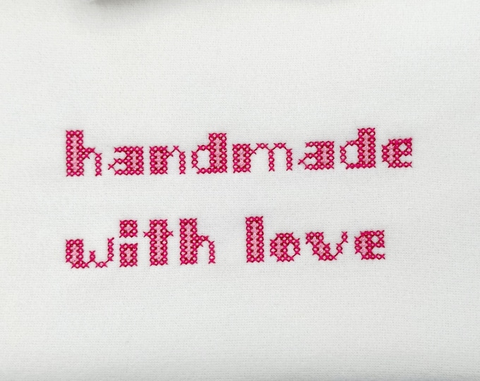 Cross Stitch FONT Cozy Duo two color authentic bold style Alphabet Monogram folk machine embroidery design mini sizes 0.3 up to 2 inches BX