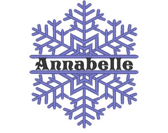 split snowflake etsy