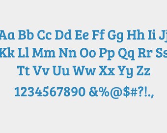 Block Font machine embroidery designs sizes 1/2 "2/3 "3/4 "1 "1 1/3 " 1 1/2 alphabet (.BX .pes .hus .dst .vp3 .vip .xxx .exp .jef)