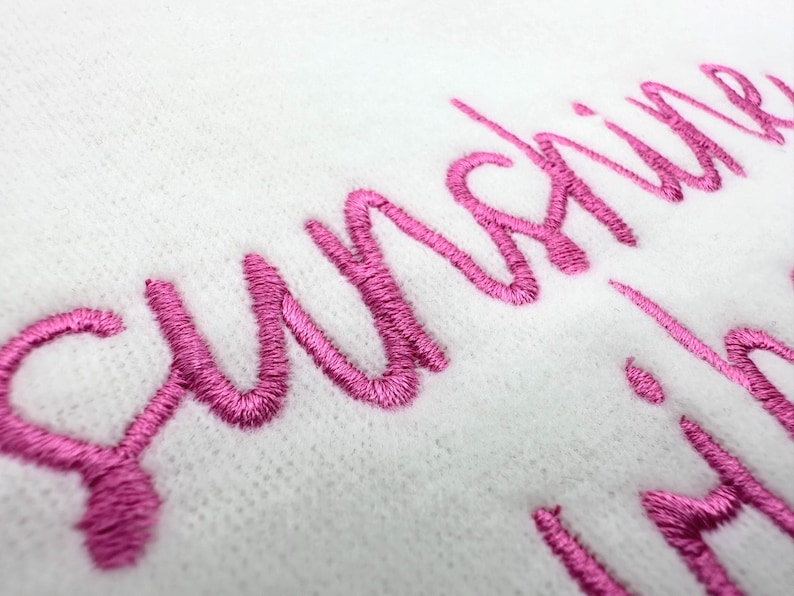Sweatshirt wedding script handwritten cursive Font satin stitch alphabet machine embroidery designs from 0.6 thru 4 inches, monogram name BX image 2