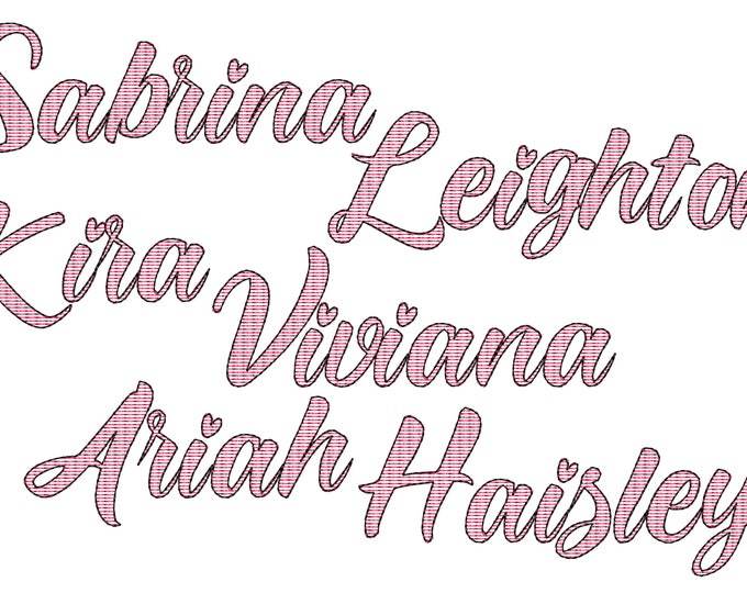 Light stitch or golden metallic thread FONT light sketch outline machine embroidery designs alphabet letters / BX, jef, dst, exp, vip, pes