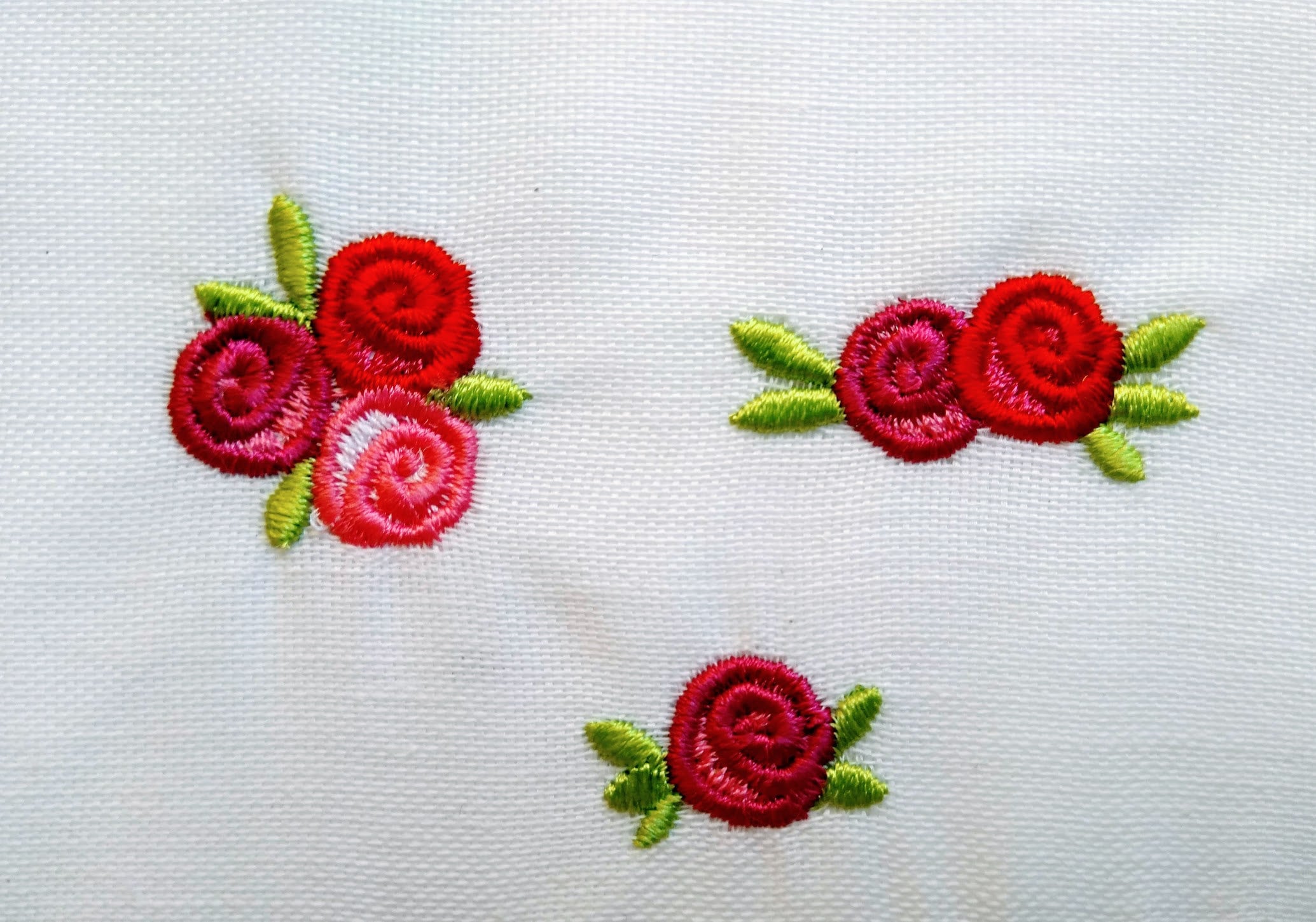 Small Little MINI Micro Rose Flowers Font Attitude Add on Machine  Embroidery Designs in Assorted Mini Sizes, Cute Floral Roses, BX Included 