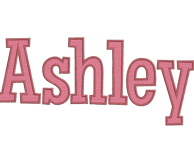 Awesome fill stitch and outline Font alphabet machine embroidery designs sizes from 1.5 thru 4 inches kids name monogram BX included