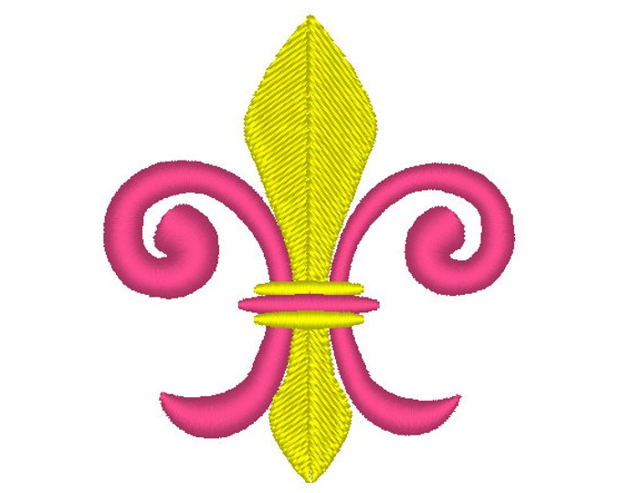Princess Fleur de lis fill designs, many mini sizes (.pes .hus .dst .vp3 .vip .xxx .exp .jef)  - embroidery fillstitch embroidery design