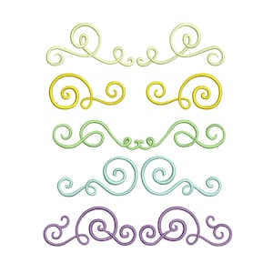 Diseños de bordado a máquina con monogramas, bordes, fuentes, rizos y remolinos de caligrafía elegantes. DESCARGA INSTANTÁNEA. Varios tamaños y formatos.