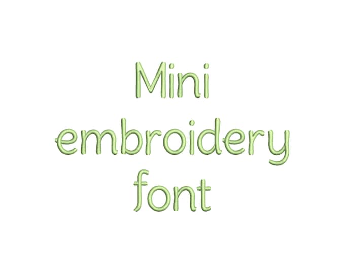 Small little MINI embroidery Font machine embroidery designs assorted sizes monogram boys name embroidery caps letters numbers punctuation