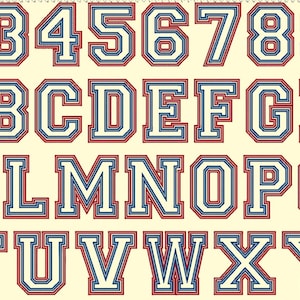 Sport two Appliqué Font Double outline applique machine embroidery alphabet ZIG ZAG zigzag stitch,  BX embroidery included