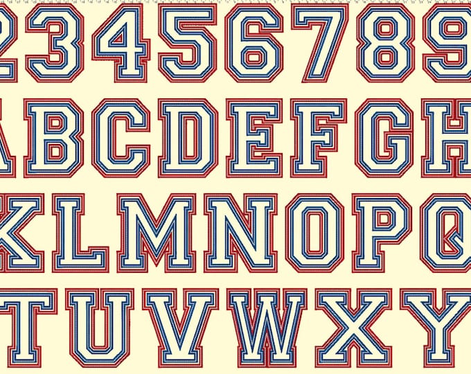 Sport two Appliqué Font Double outline applique machine embroidery alphabet ZIG ZAG zigzag stitch,  BX embroidery included