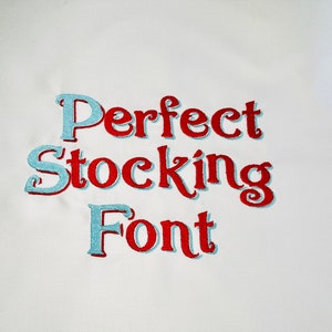 Weihnachtssocke Weihnachtssocke Schrift, Stickmuster für Stickmaschine märchenhafte Magie Schatten Schrift Alphabet mini von 1 bis 7 cm, Monogramm ONE inklusive
