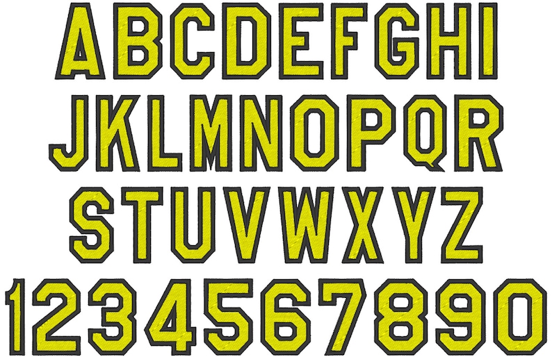 block letter font names