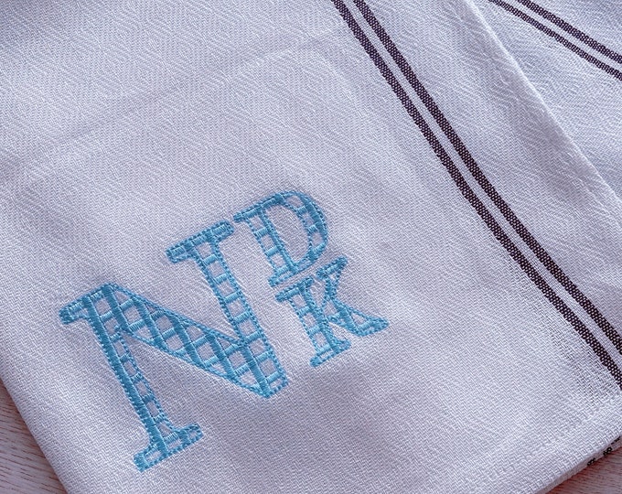 Classy Checkered Plaid Font light sketch stitch outline machine embroidery designs font alphabet name monogram letters in assorted sizes, BX