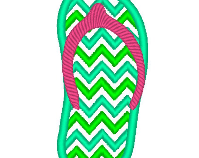 Flip-flop Chevron monogram BX also ALL other (.pes .hus .dst .vp3 .vip .xxx .exp . jef)  - embroidery monogram embroidery design