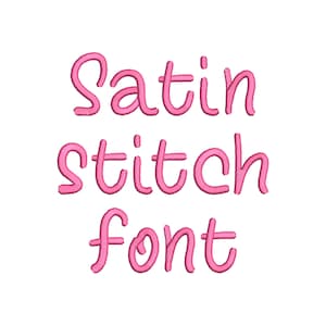 Letras do alfabeto e números manuscritos em ponto cetim, desenhos de bordado à máquina em tamanhos mini de 0,6 a 2,2 polegadas, monograma infantil