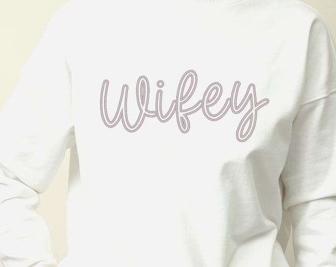Sweatshirt satin stitch outline Font script handwritten alphabet machine embroidery designs sizes 1 thru 3.5 inches kids monogram name, BX