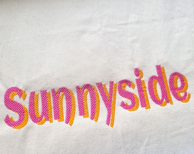 Awesome Textured Font with Shadow alphabet Monogram name letters machine embroidery designs in sizes 1.5 thru 3.5 inches fill stitch BX incl