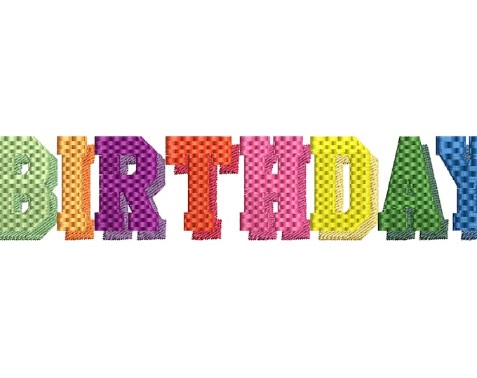 Preciosa waffle block Varsity collegiate drop shadow Font alphabet machine embroidery designs from 1 thru 2.3 inches monogram letters BX