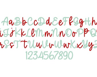 Sudadera boda guión manuscrito cursiva Fuente satén puntada alfabeto máquina diseños de bordado de 0,6 a 4 pulgadas, nombre de monograma BX
