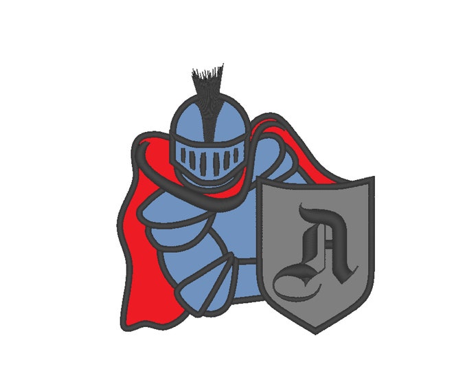 Knight applique designs and MINI font included, machine embroidery applique designs 4x4 5x7 and FONT
