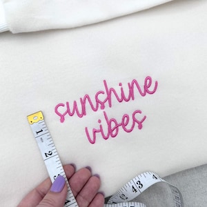 Sweatshirt wedding script handwritten cursive Font satin stitch alphabet machine embroidery designs from 0.6 thru 4 inches, monogram name BX image 4