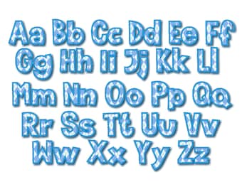Motifs de broderie machine en applique monogramme police dans les tailles 1,5, 2, 2,5, 3, 4 et 4,5 pouces, beau prénom de l'alphabet pour enfants, BX inclus