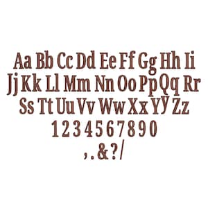 Block Font monogram alphabet with outline machine embroidery designs alphabet letters monogram sizes from 1 thru 4 inches, BX included
