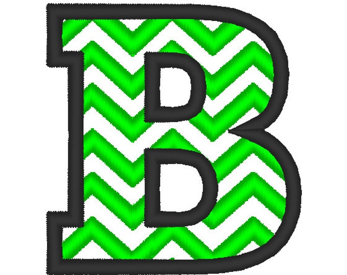 CHEVRON, block Font machine embroidery designs - many sizes, BX embroidery, bx font alphabet sport Chevron alphabet applique
