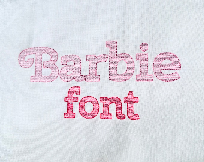 Sketch light stitch Font machine embroidery design school movie alphabet 6 sizes +BX font girl monogram boy name embroidery quick stitch