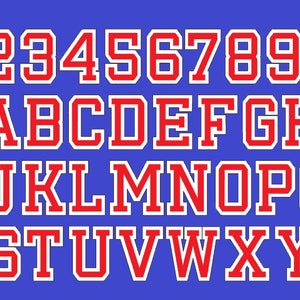 Two 2 outlines bean outline stitch Mini Sport Collegiate varsity Block applique Font machine embroidery designs open edge applique design BX