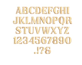 Army military stencil monogram alphabet font machine embroidery designs alphabet sizes from 0.3 thru 3.9 awesome monogram letters