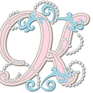 Frozen alphabet letter K swirly ice princess monogram only K applique machine embroidery designs hoop 4x4, 5x7 girl kids awesome monogram