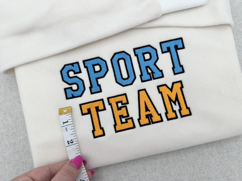 High school varsity collegiate block mini FONT fill stitch machine embroidery designs sizes 0.5 up to 4 inch sport alphabet monogram BX image 8
