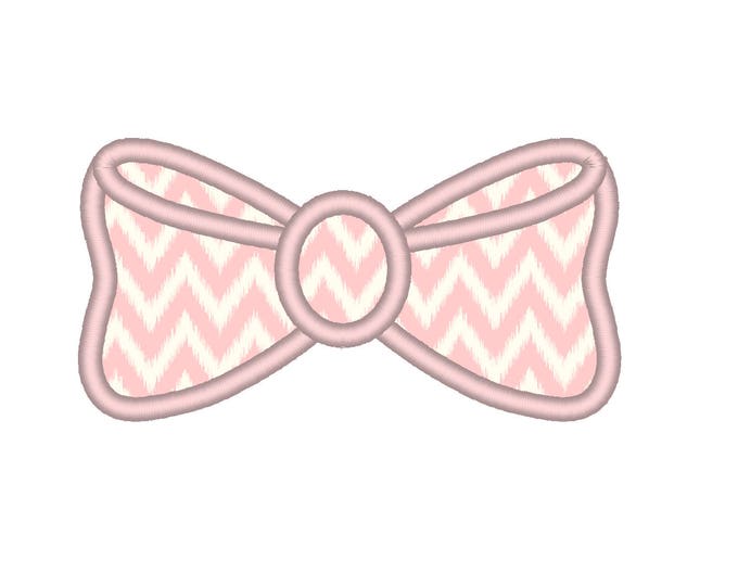 Bow appliqué   embroidery bow applique designs assorted sizes BX Vp3 Hus Dst Exp Jef Pes - Bow appliqué