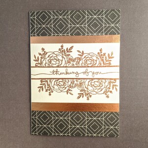 Just Because Card - Classy Thinking of You mit personalisiertem Umschlag