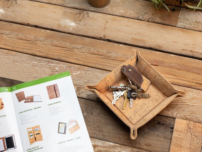 Valet Tray Desk Key Holder Made in Cork Etsy